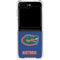 University of Florida Gators Mascot Blue Galaxy Z Flip6 Clear Case